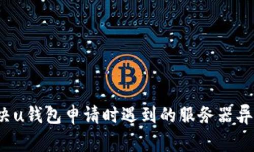 如何解决u钱包申请时遇到的服务器异常问题?
