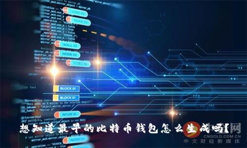 想知道最早的比特币钱包怎么生成吗?