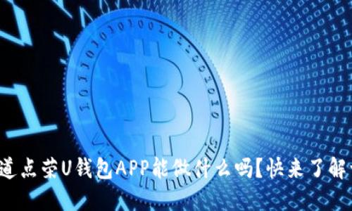 你知道点荣U钱包APP能做什么吗?快来了解一下!