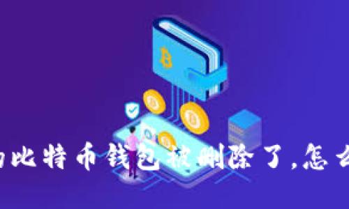 我的比特币钱包被删除了,怎么办?