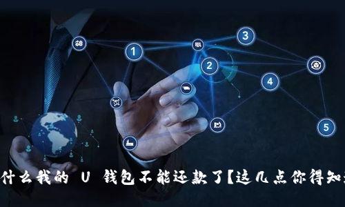为什么我的 U 钱包不能还款了?这几点你得知道!
