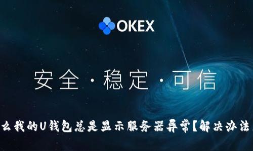 为什么我的U钱包总是显示服务器异常?解决办法来了!